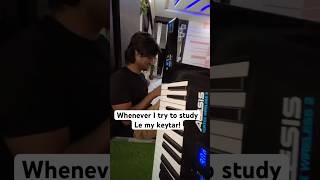 Vaaste ka huiiyyaaa🤣😭 #musicianlife #studymeme #vadtekahuiya #keytarist #musicianmeme