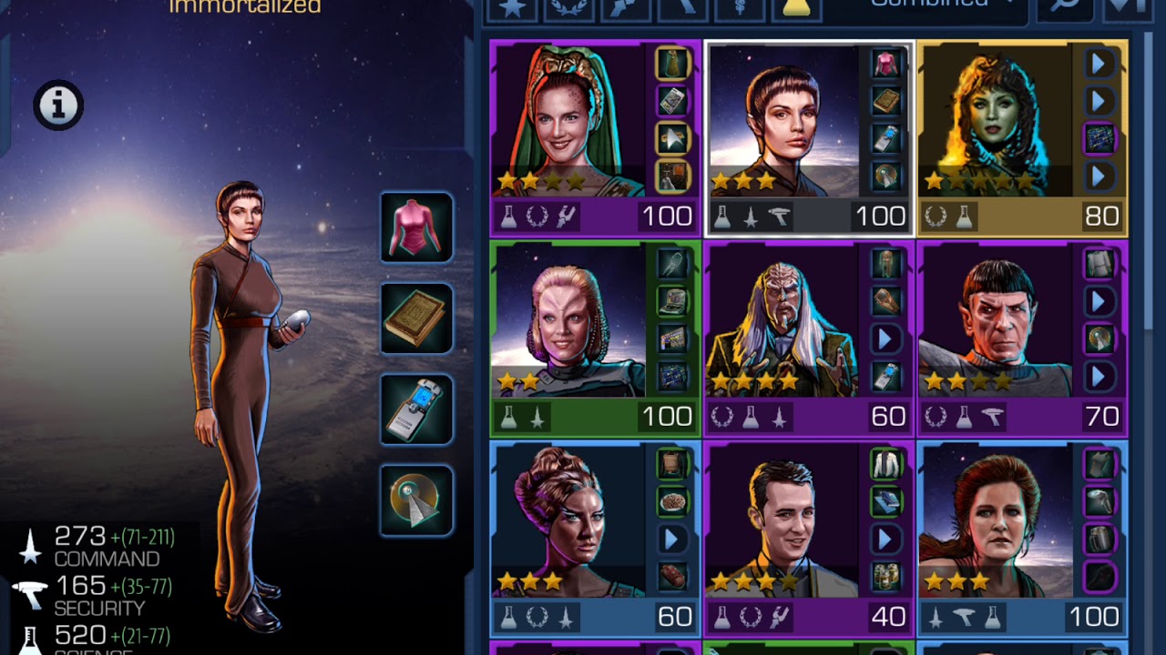 star trek timelines how to fuse crew