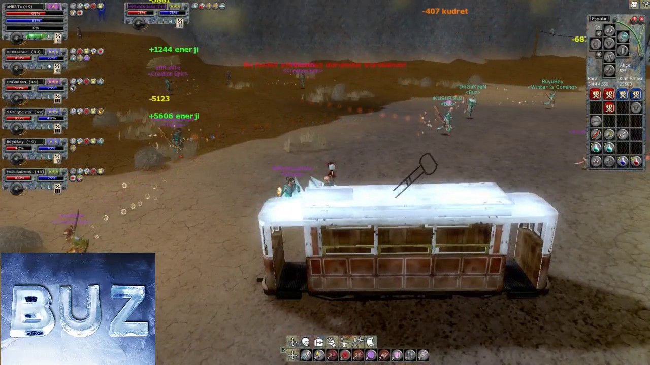 İKV Eminönü Er Meydanı BUZ vs Toplama Arz Klanı