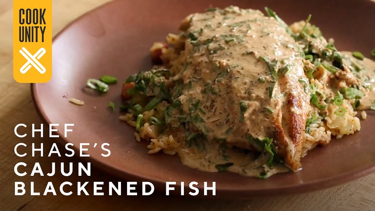 The Art of Cajun Cooking: Blackened Fish & Dirty Rice  | Chef Chase Evans