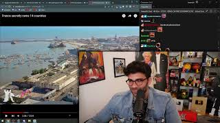 HasanAbi reacts to French pension reform | France secretly owns 14 countries