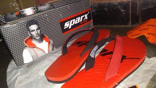 sparx slippers red colour