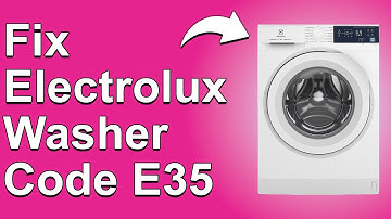 How To Fix Electrolux Washer Code E35 (What The Error Code Means, What Causes It, And How To Fix It)