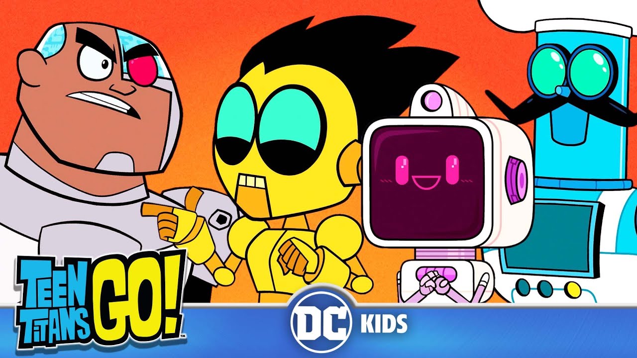 Teen Titans Go! En Español 🇪🇸 | Guerra de robots | DC Kids