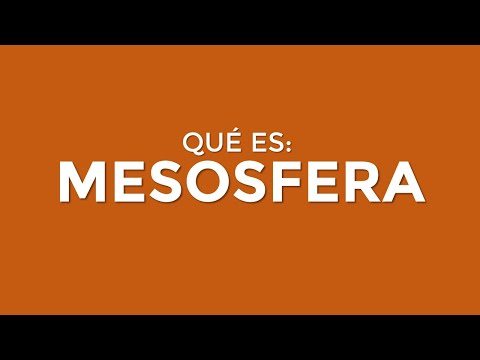 Vídeo: Què és l'estratopausa, la mesopausa?
