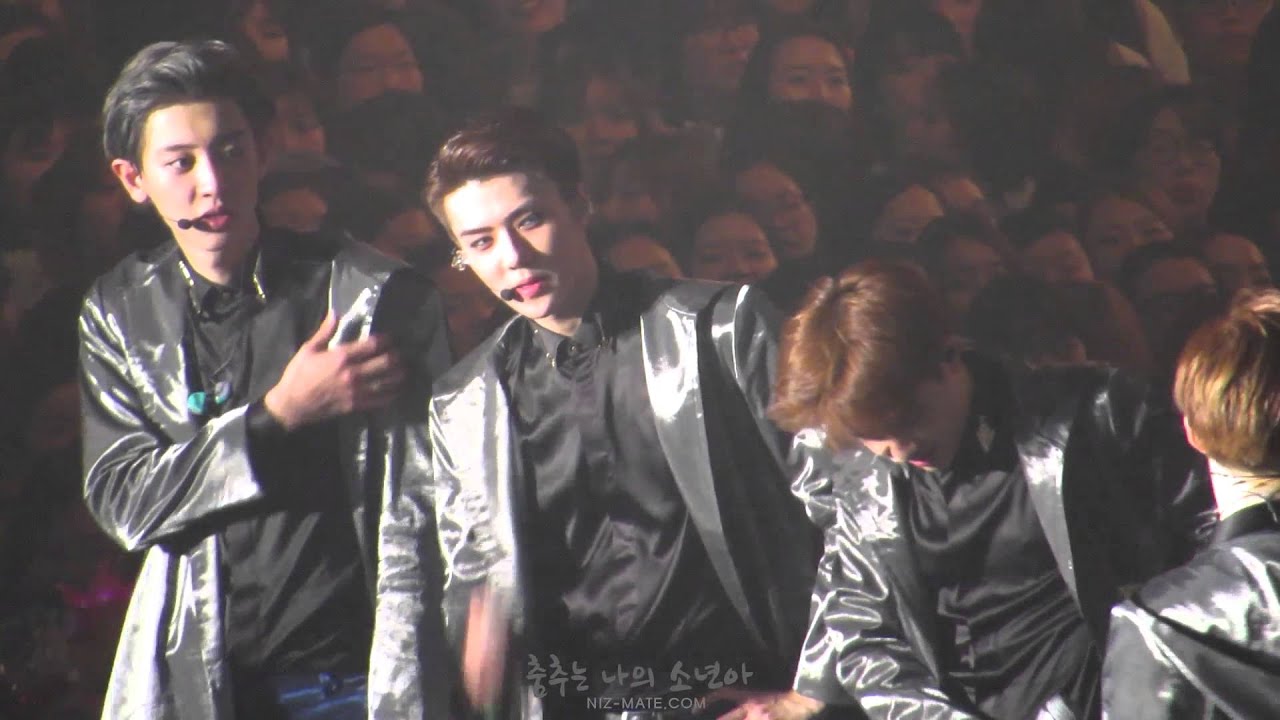 150314 EXO'luxion - 윙크하는 세훈이 (focus.SEHUN)