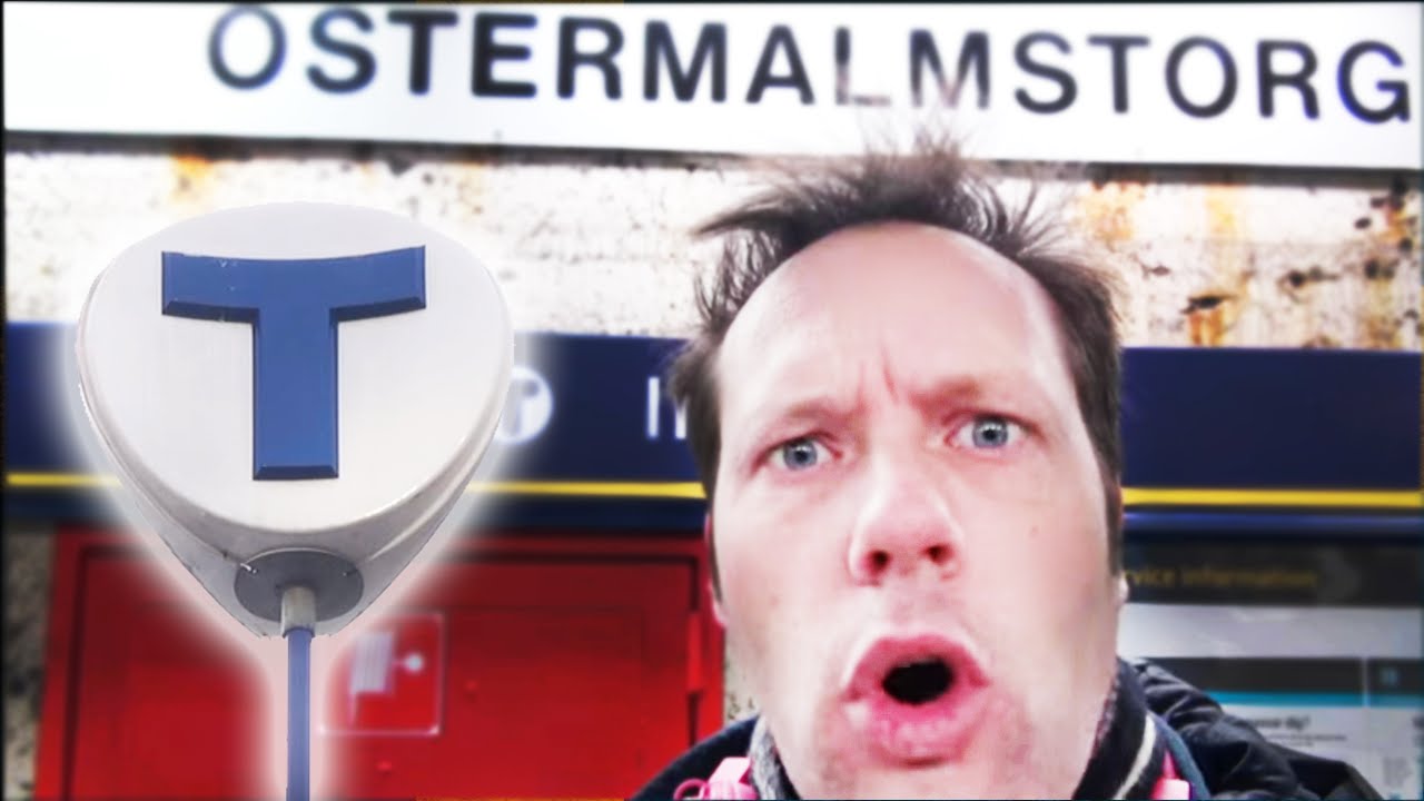 Парень посещает все станции метро в Стокгольме в один день