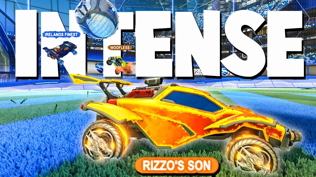 THE MOST INTENSE ROCKET LEAGUE GAMES! - YouTube