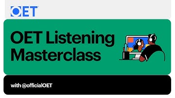 OET Listening Sub-Test Masterclass