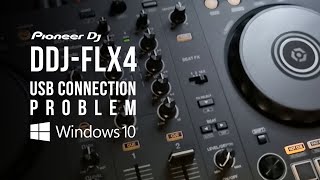 DDJ-FLX4 USB connection issue / problem, after Win10 shuts down / restarts