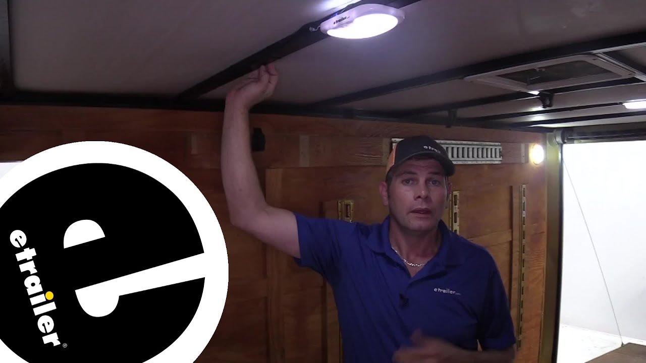 Etrailer Optronics Led Rv Interior Light With Switch Review And Installation