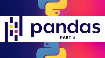 pandas python Tutorial|pandas jupyter notebook|Pandas library in python PART-4
