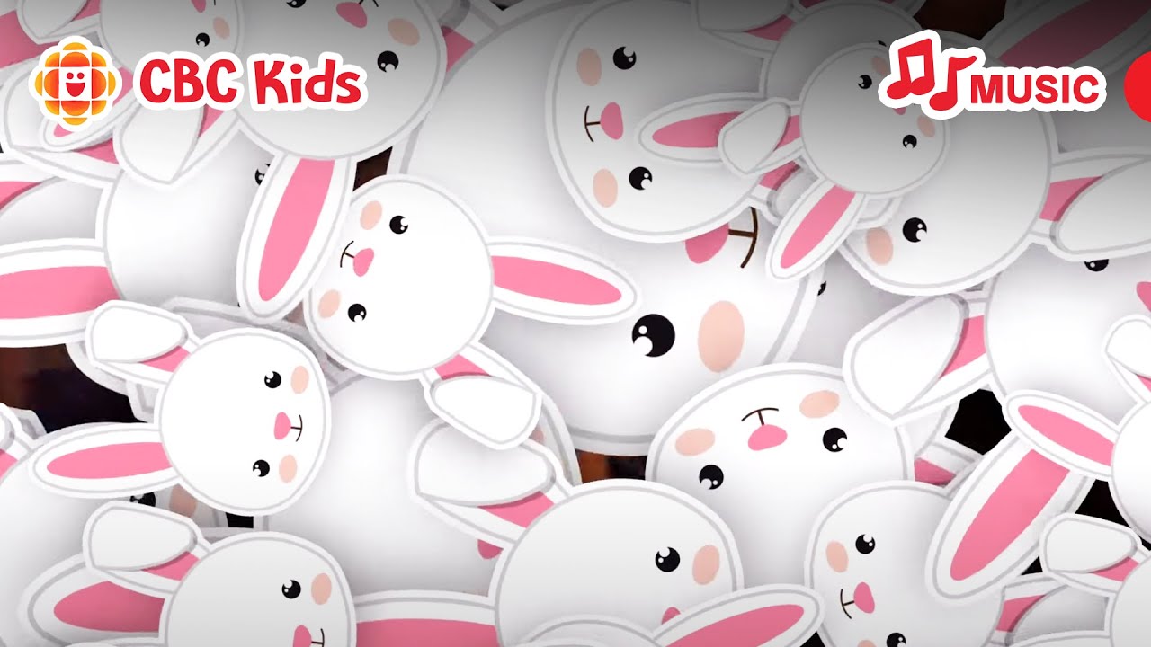Little Rabbit Cbc Hop Little Bunnies Nursery Rhyme | Bad Bunny Parody | CBC Kids - YouTube