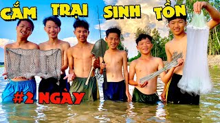 Anh Ba Phải | Thử Thách 34h Cắm Trại Sinh Tồn Ngoài Đồng |  Survival Challenge