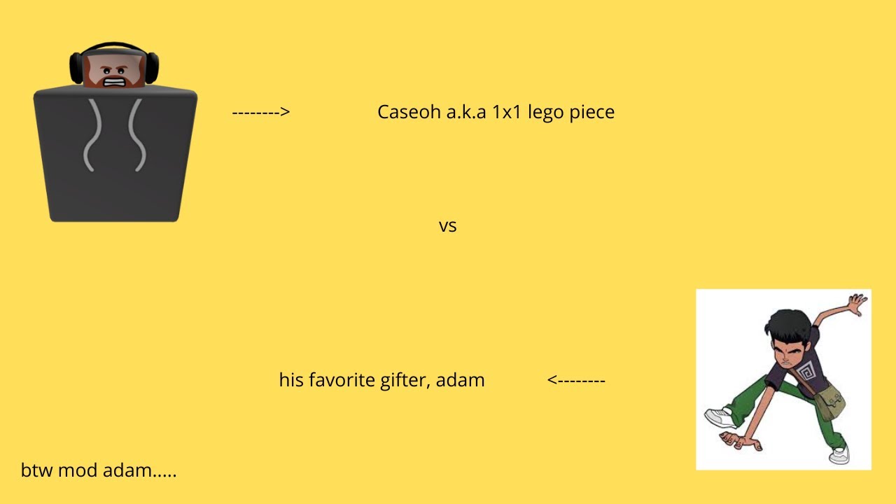 10 Minutes of CaseOH vs Adam (His favorite gifter...) Mod Adam