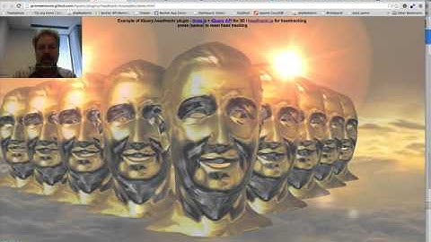 HTML5 WebRTC + WebGL
