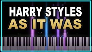 Master As It Was in 2:50 - 982 Notes PIANO Tutorial