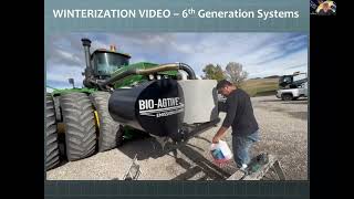WINTERIZATION OF Bio-Agtive Equipment 2025