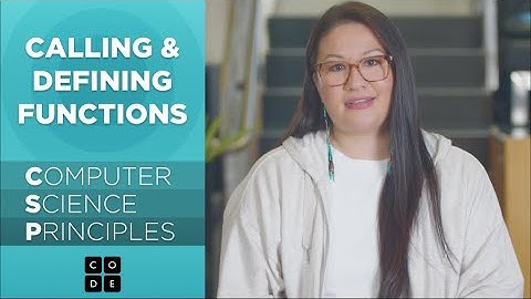 Calling & Defining Functions
