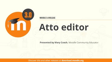 Text editor (Atto) in Moodle 3.0