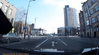 idiot jay walker steps in front of bus