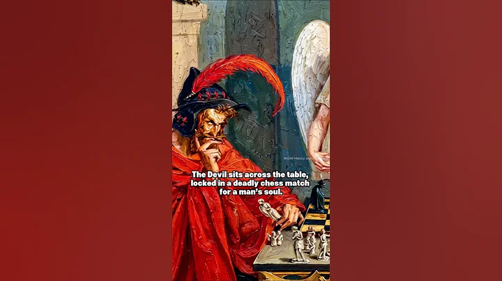 The Devil’s Checkmate, 1831 Friedrich Moritz #painting #history #art