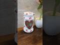 Waste se Best 😍 Cherry Theme Jar Decoration #diy #art #craft #Handmade #Aesthetic #RoomDecor