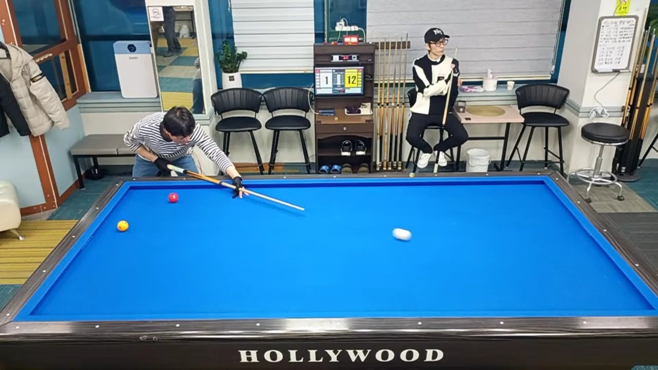 1/17일 국제식대대 3쿠션 27점vs19점 빅3당구클럽TV 실시간게임 