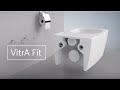 Vitra installation guide for wallhung wc with concealed fixings