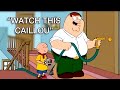 Peter griffin babysits caillou