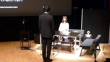 Demonstration of Erica the android [RAW VIDEO]