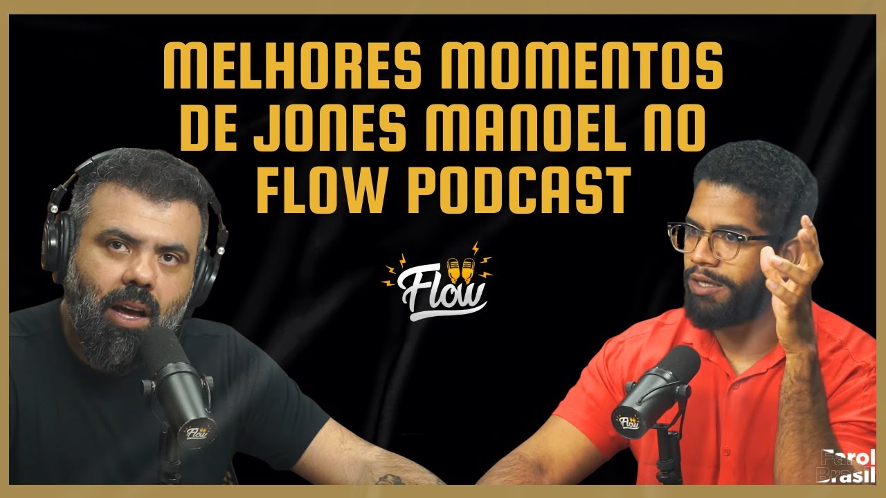 Melhores momentos de Jones Manoel no Flow Podcast