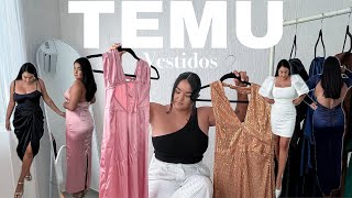 ¡TEMU SÚPER HAUL! Los mejores vestidos para eventos!💗Buenos, bonitos y baratos👗👰🏻‍♀️👩‍🎓| Zulma Ibeth