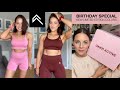 ONER ACTIVE FIRST BIRTHDAY LIMITED EDITION DROP | Try On Haul | Sweetie &amp; Rosewood on over 40!