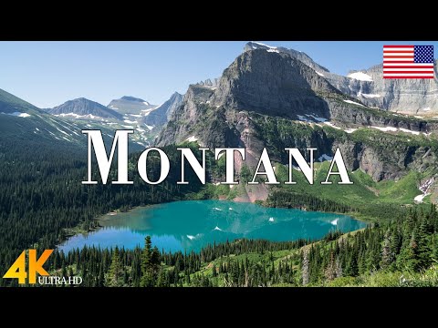 Montana 4K Ultra HD • Stunning Footage Montana, Scenic Relaxation Film with Calming Music