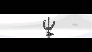 Prototype 3 Underactuated Hand Simulation