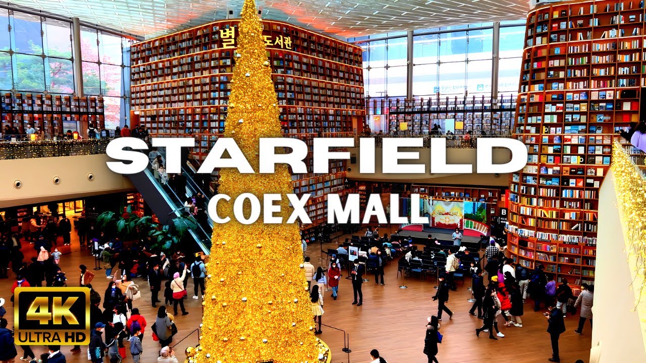Best Shopping Mall In South Korea 2023 STARFIELD COEX MALL Best Shopping Mall In South Korea 2023 STARFIELD COEX MALL
