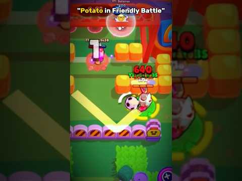 Potato vs Hyra Trickshot 🔥 #brawlstars #supercell #viralshort #fyp #hyra #trickshot