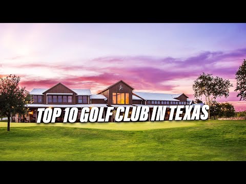 Vidéo: Les meilleurs parcours de golf publics du Texas