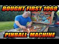 Bought my first vintage1968 pinball machine / Ballys Dogies - travel to New Jersey to pick it up