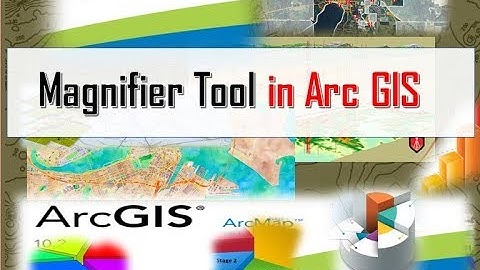 How to use #Magnifier Tool in #ArcGIS | #Software_School  | Tutorial 42