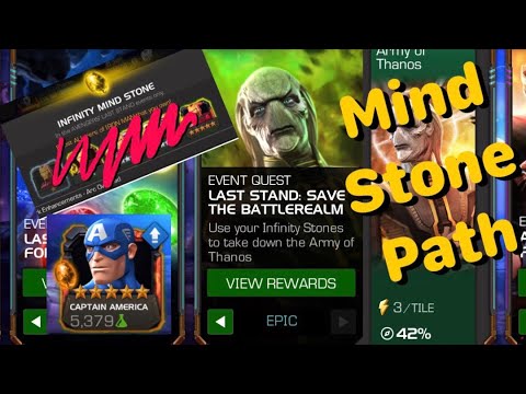 Mind Stone Path: Cap vs Sabretooth, Domino, Havok, Ebony Maw | Last Stand:Save the Battlerealm