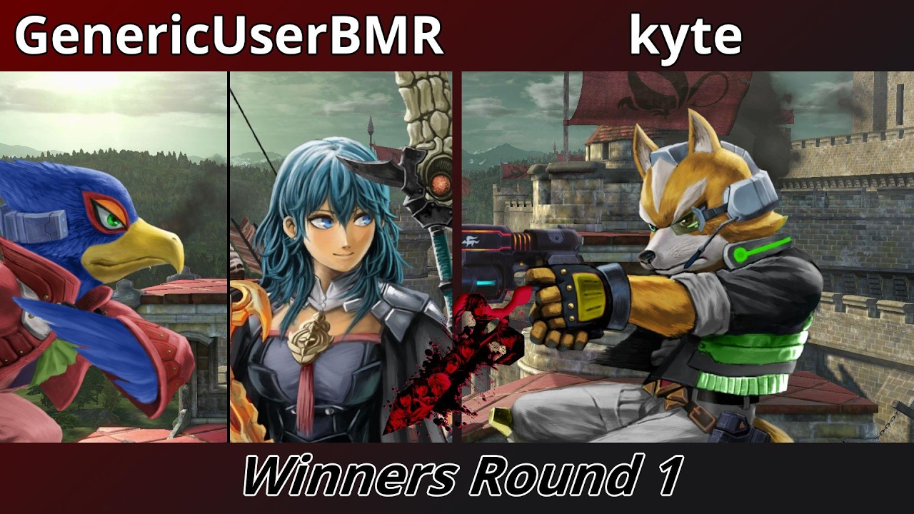Castle Siege 111 - Winners Round 1 - GenericUserBMR (Falco, Byleth) vs kyte (Fox)