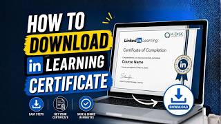 How to Download LinkedIn Learning Certificate | Step-by-Step Guide