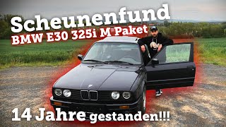 BMW E30 325i M-Technik 2 170 PS I SCHEUNENFUND Oldtimer Vorstellung / E30 M3 ?!I Autohändler Rarität