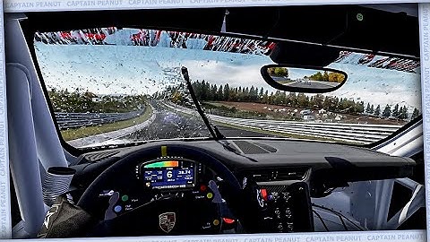 The rain physics in Assetto Corsa are fantastic in VR