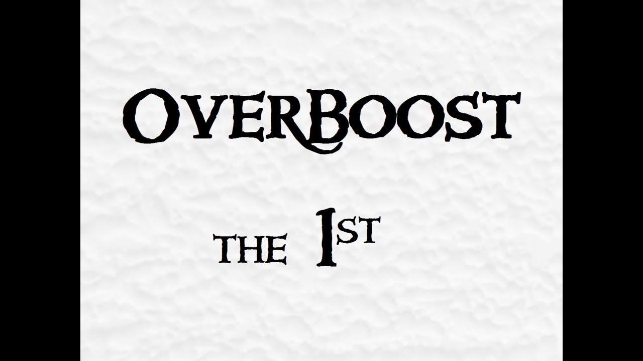 OverBoost The 1st -TEASER 2017