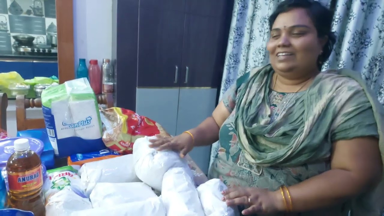 #D Mart monthly groceries# డి మార్ట్ నెలసరి సరుకులు#kinnerasrinivas vlogs#