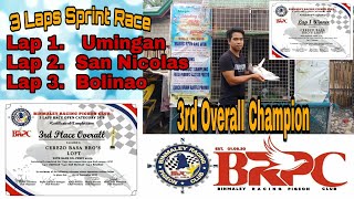 BRPC 3 LAPS SPRINT RACE LAP 1 WINNER 3rd Overall Champion