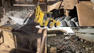 DIRTIEST WORK MACHINE EVER! How to wash Oil Boiler Exploded EXCAVATOR? #wash #asmr #satisfying
